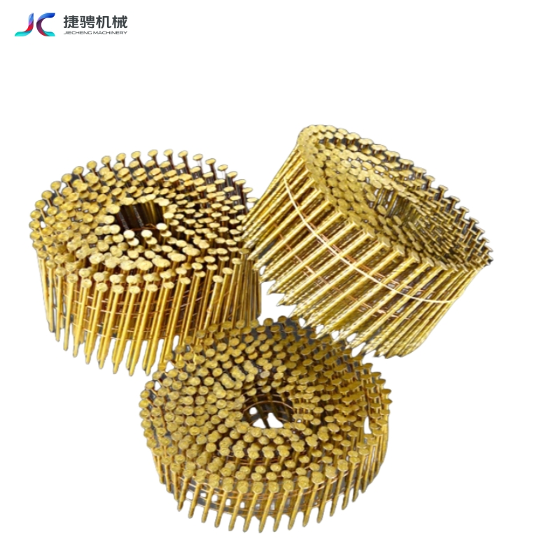 Premium Galvanized Threaded Coil Nails for Pneumatic Tools
