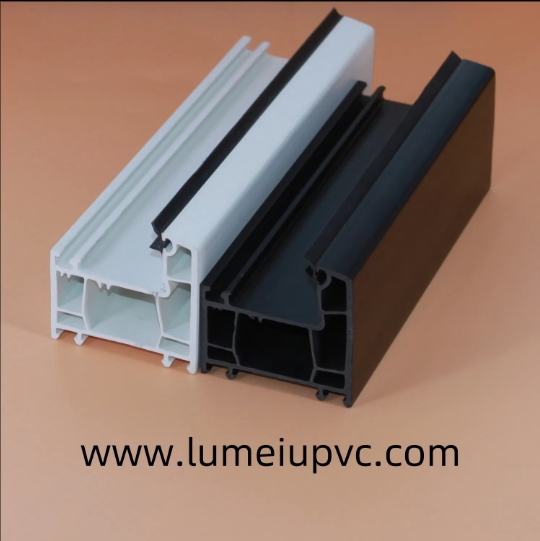 UPVC Profiles for White and Laminated Foil Windows and Doors