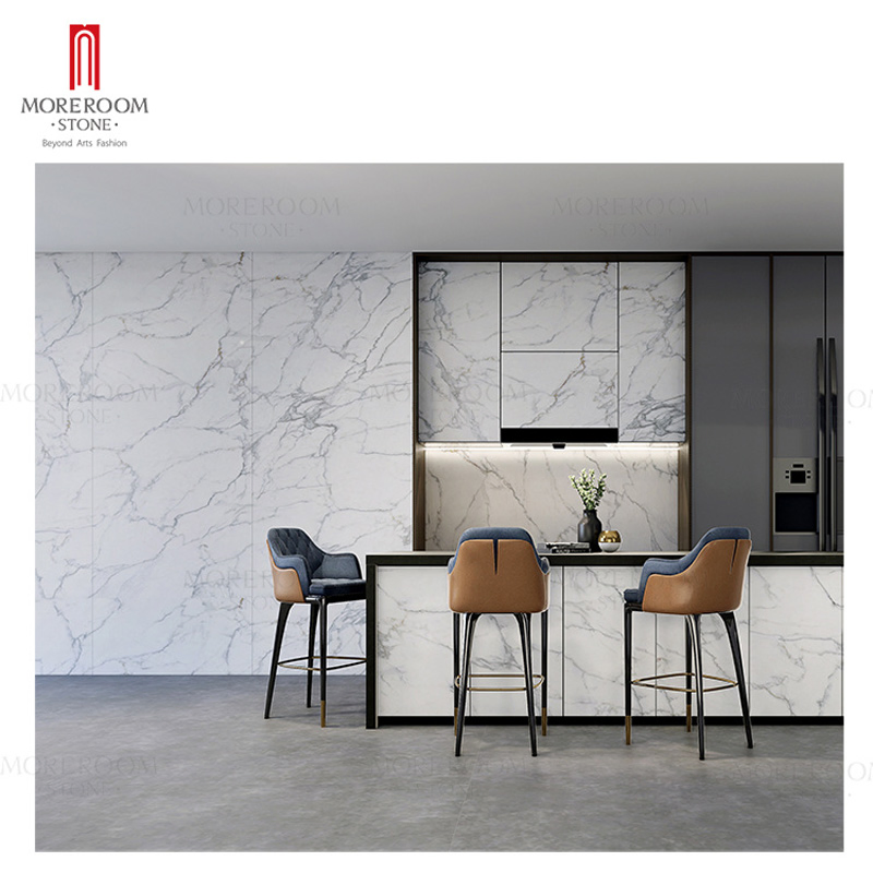 Wholesale White Marble Staturior Glazed Tile Large Format Porcelain