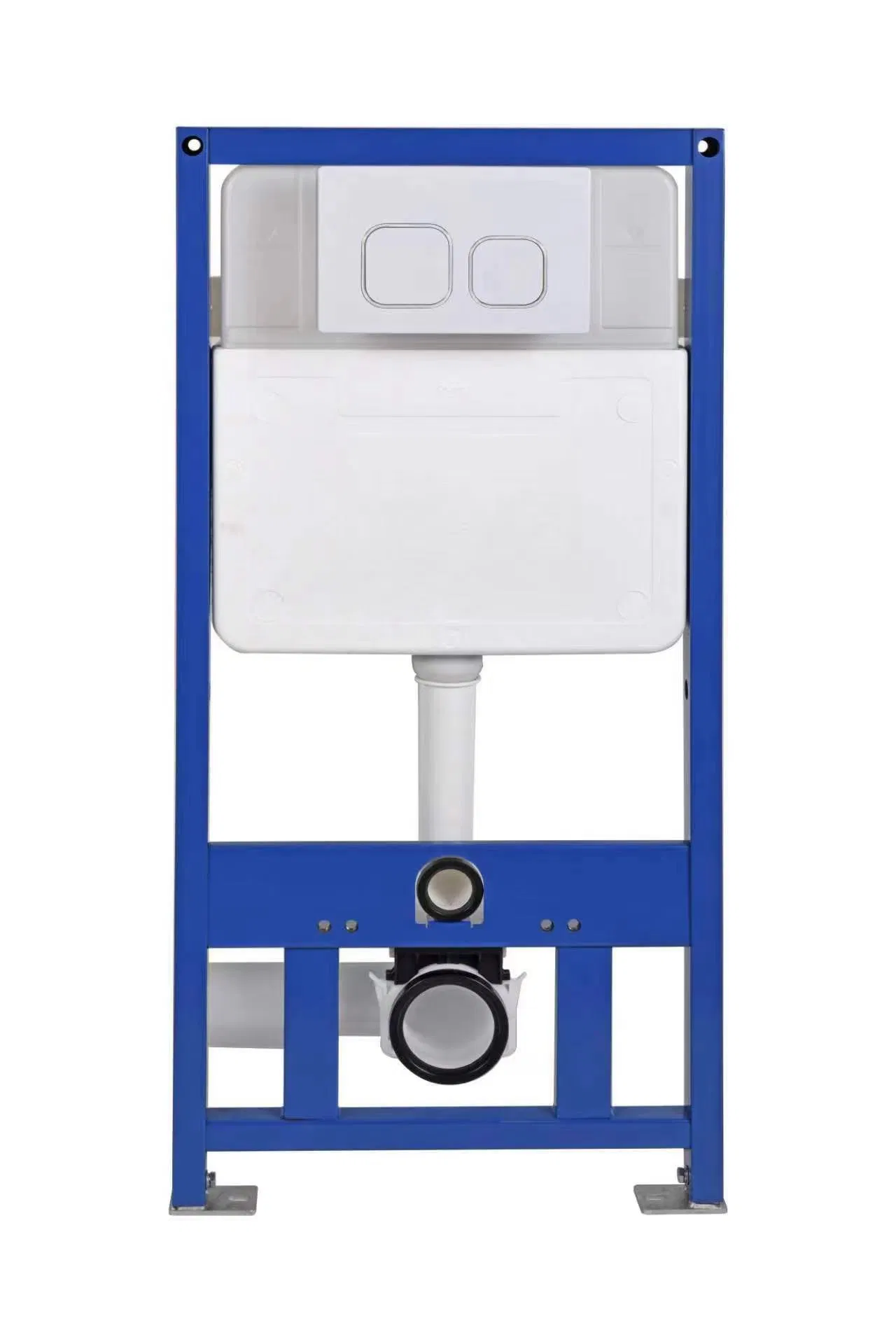 Rimless Wall Hanging Wc Toilet with Concealed Cistern Tank