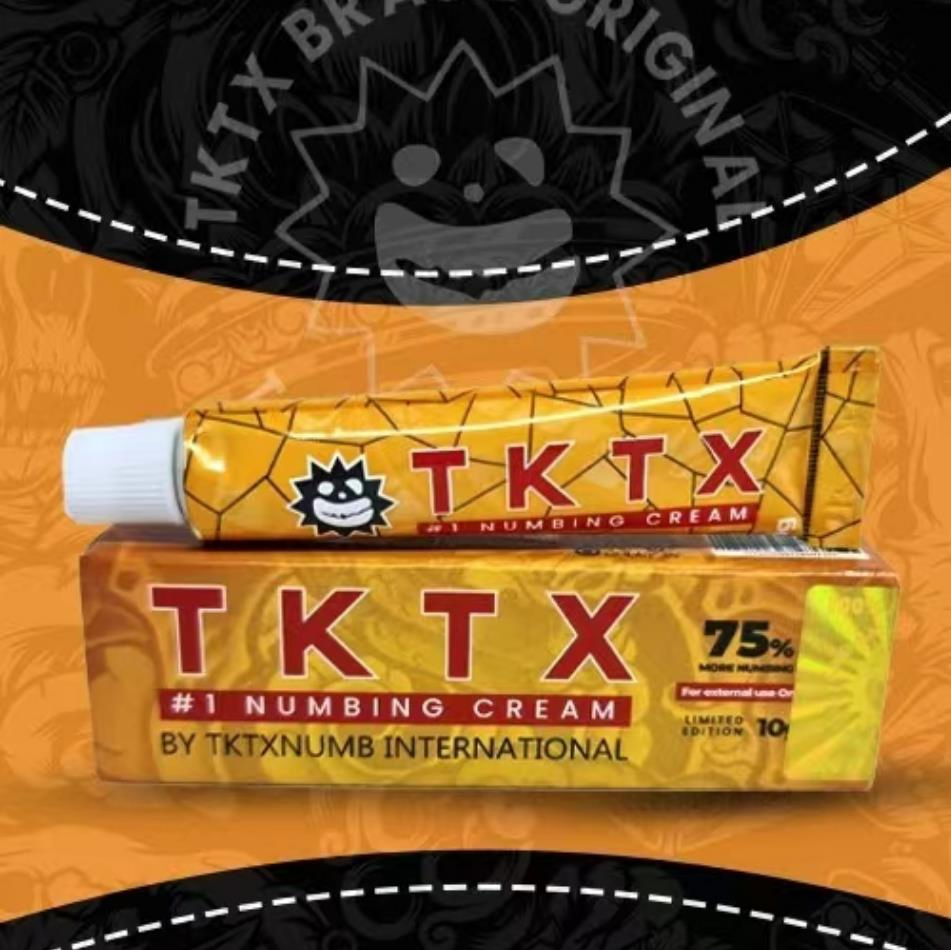New Super Tktx 99% Gold 75% Numbing Cream Anesthetic Ointment Tattoo Supply