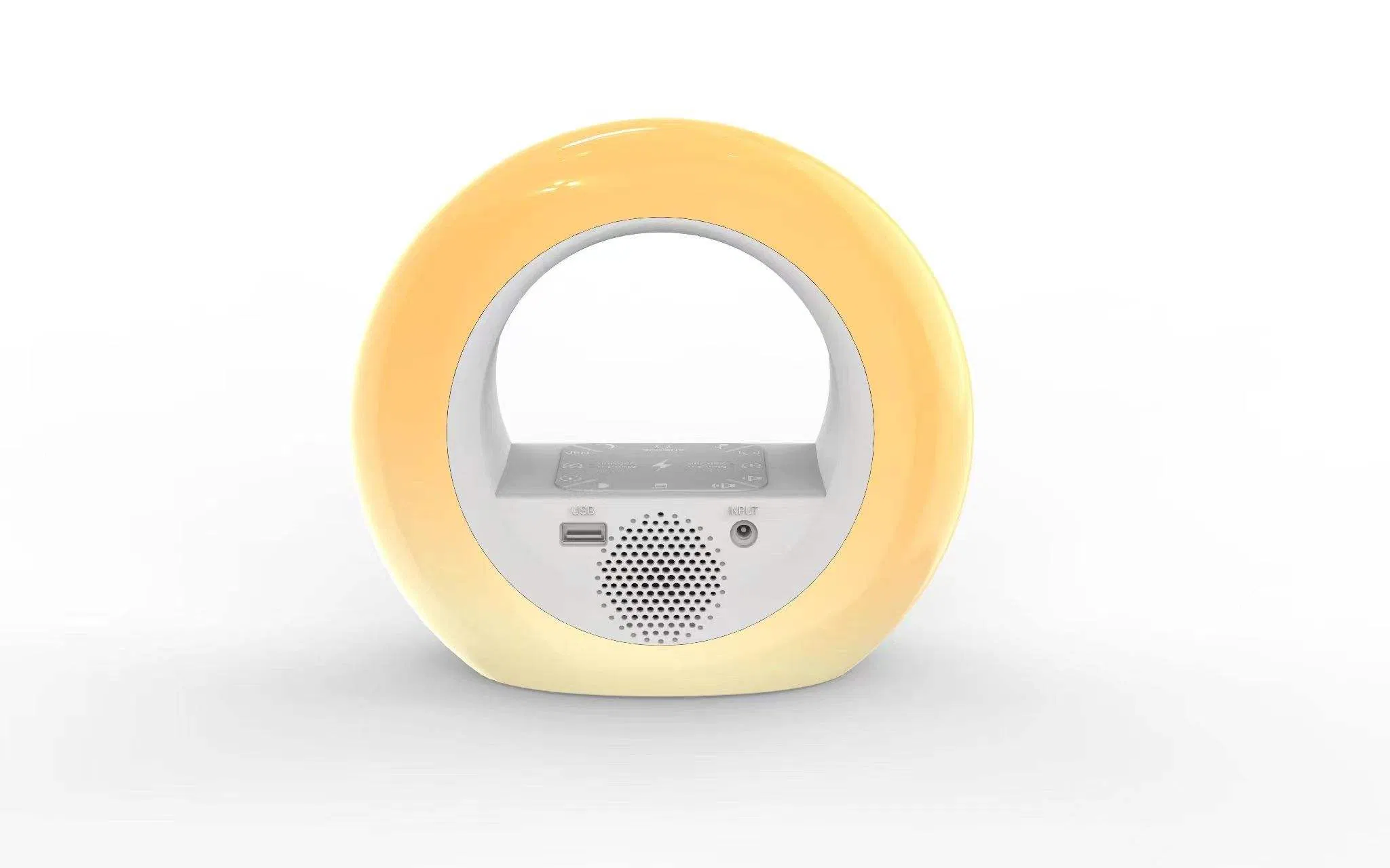 Smart Touch 16 Color Change Rainbow Night Light Sunrise Alarm Clock Wake up Light for Kids, Adults Bedrooms with FM Radio