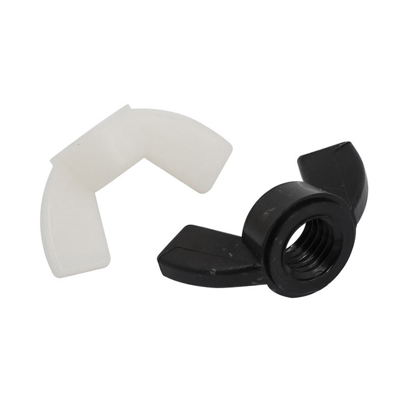 Good Selling M4 M6 M8 Black Color Nylon Wing Nut Butterfly Nut