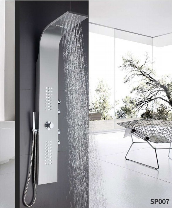 Rainfall Shower Panel System with Temperature Control High-Pressure Shower
