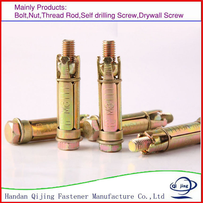 Анкерный болт клиновой Yzp для бетона, 3-4 шт.