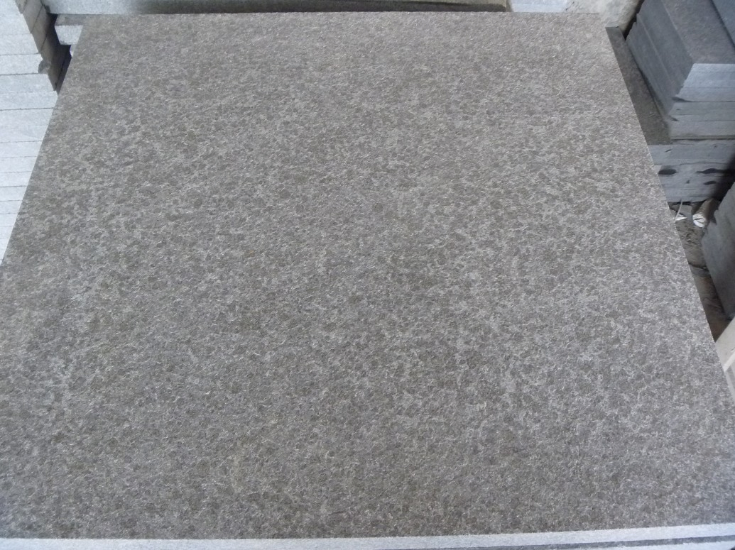 Flamed G684 Black Basalt Tiles for Swimming Pool & Floor and Wall Decoration