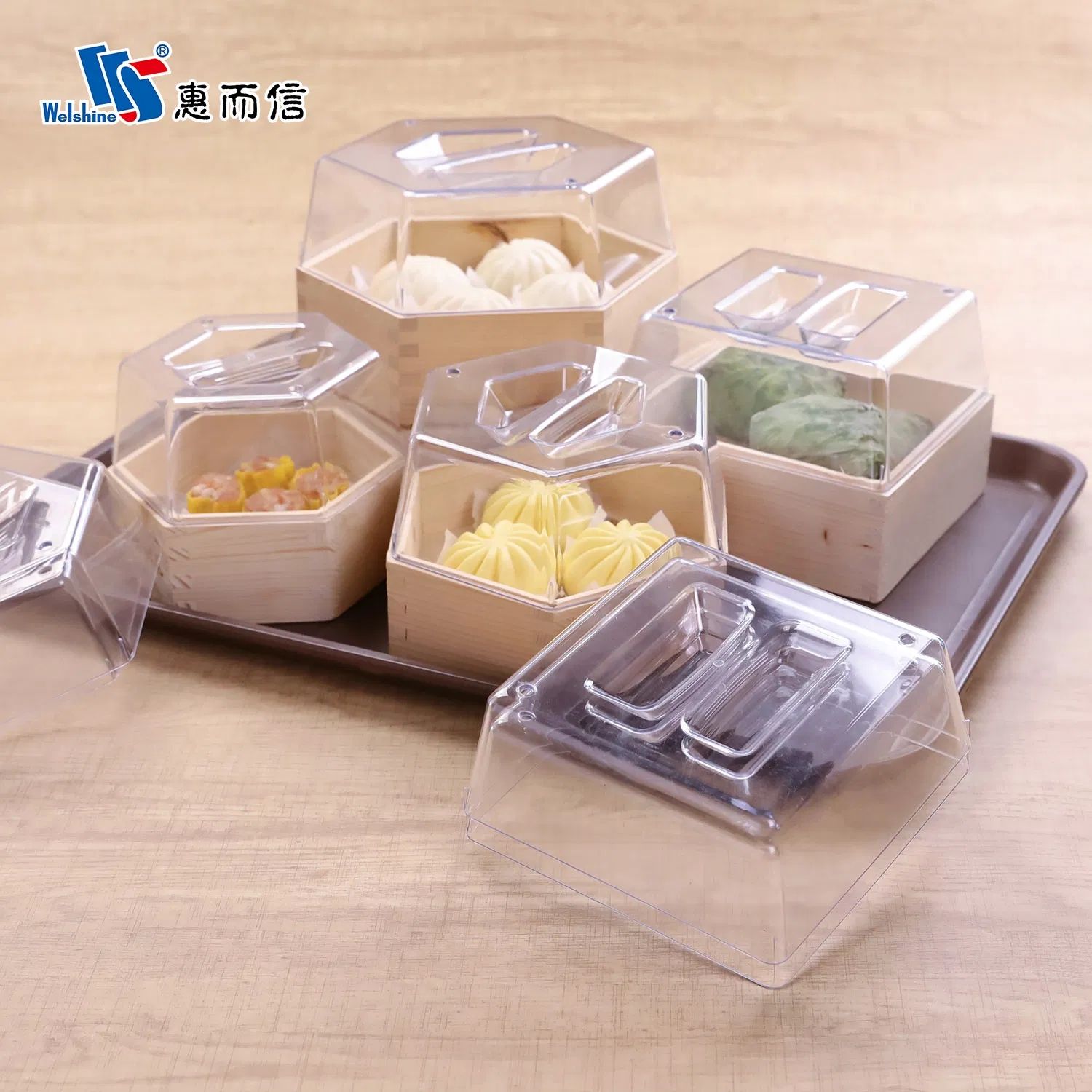 New Design Hexagon/Square PC Home Kitchen Commercial Steamer Lid