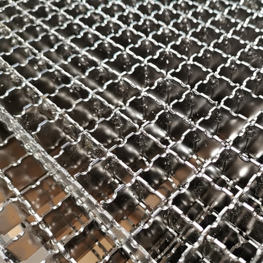 1000mm X 6000mm Galvanized Serrated Steel Grating / Flat Style Steel Grating High Quality Toothed Flooring Grating