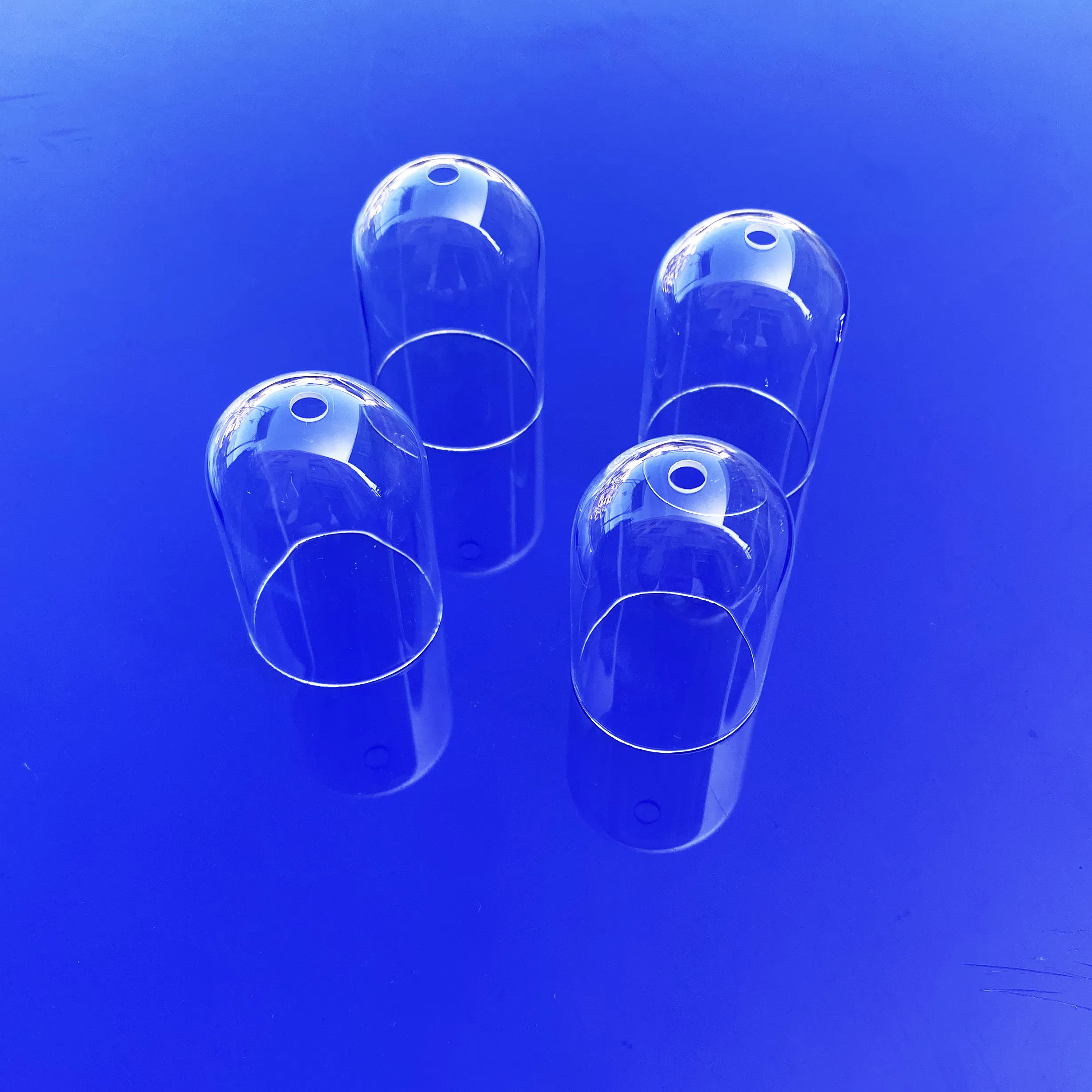 Test Tube with Lip Transparent One End Closed Fused Quartz Glass Electronic Heater Silica Circular 99.99% Tj-0008288 2.2g/cm3