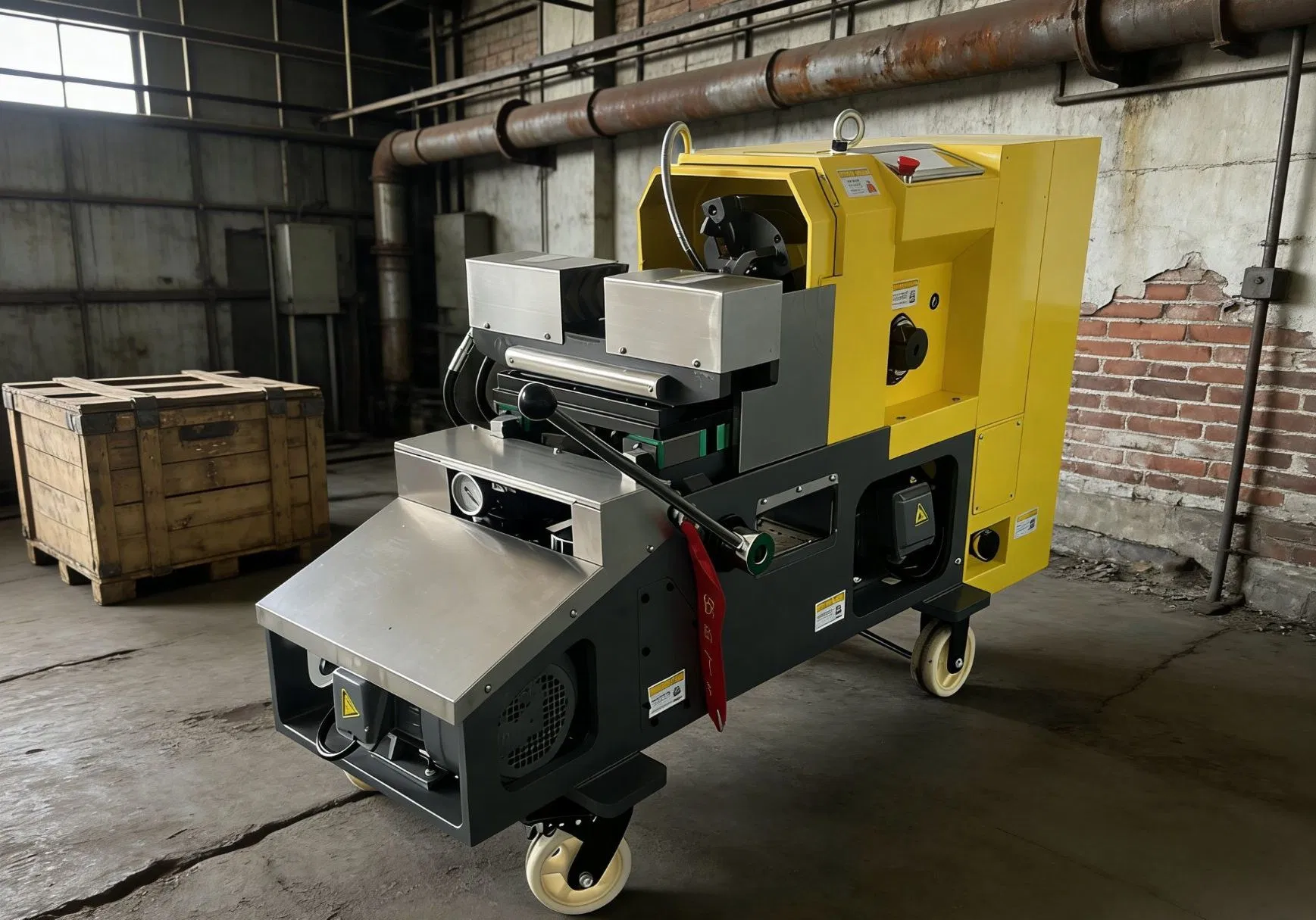 Compact Threading Machine with 8 7kw Power Fast Delivery Available