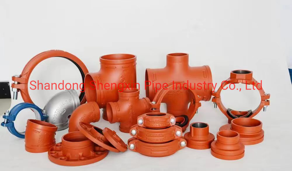 Ductile Cast Iron Groove Pipe Fittings End Cap FM, UL