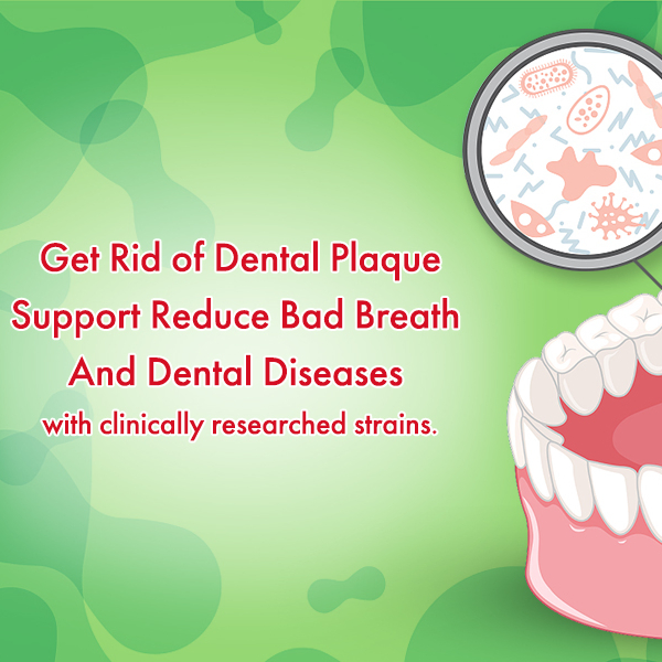 Support Teeth Gums Health Fresh Breath 3billion Cfu Probiotics Oral Probiotic Tablets