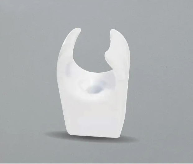 Plastic Single Double Hinged Clip Pipe Collar Nail on Clips