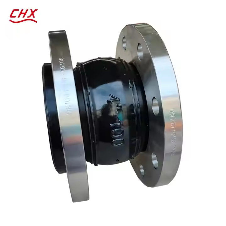 Rubber Expansion Joints Stainless Steel Flange EPDM/NBR Flexible Pipe Connecting Rubber Expansion Joint with Flange