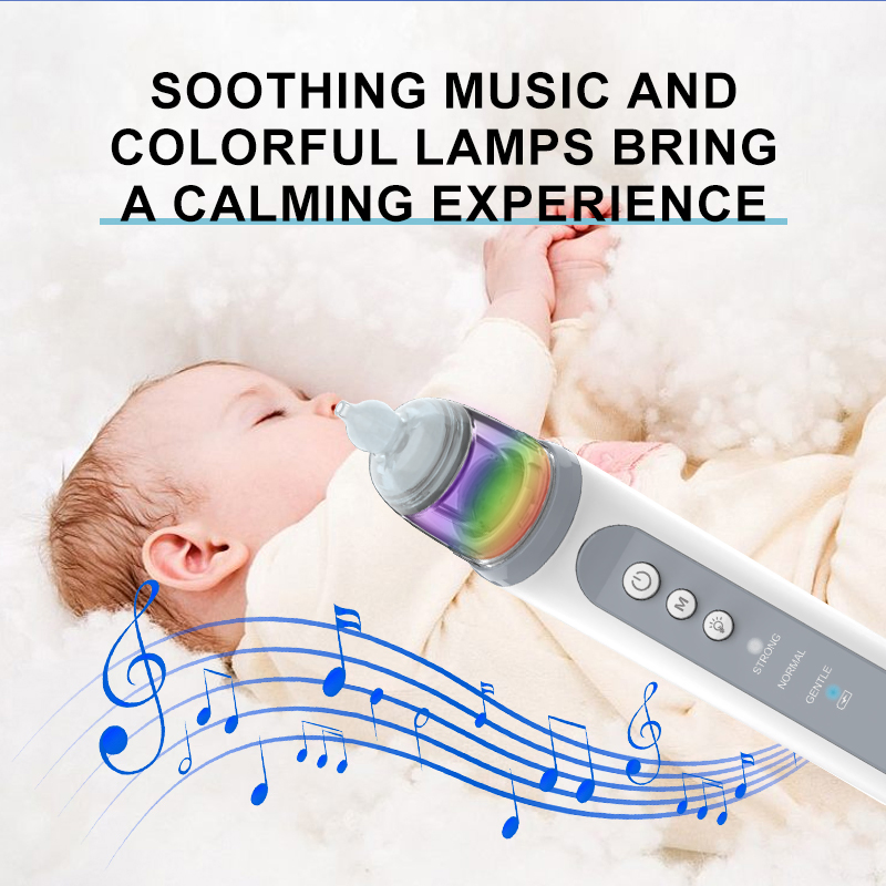 OEM Brand Portable 3 Suction Level Electric Baby Nose Care Nasal Aspirator