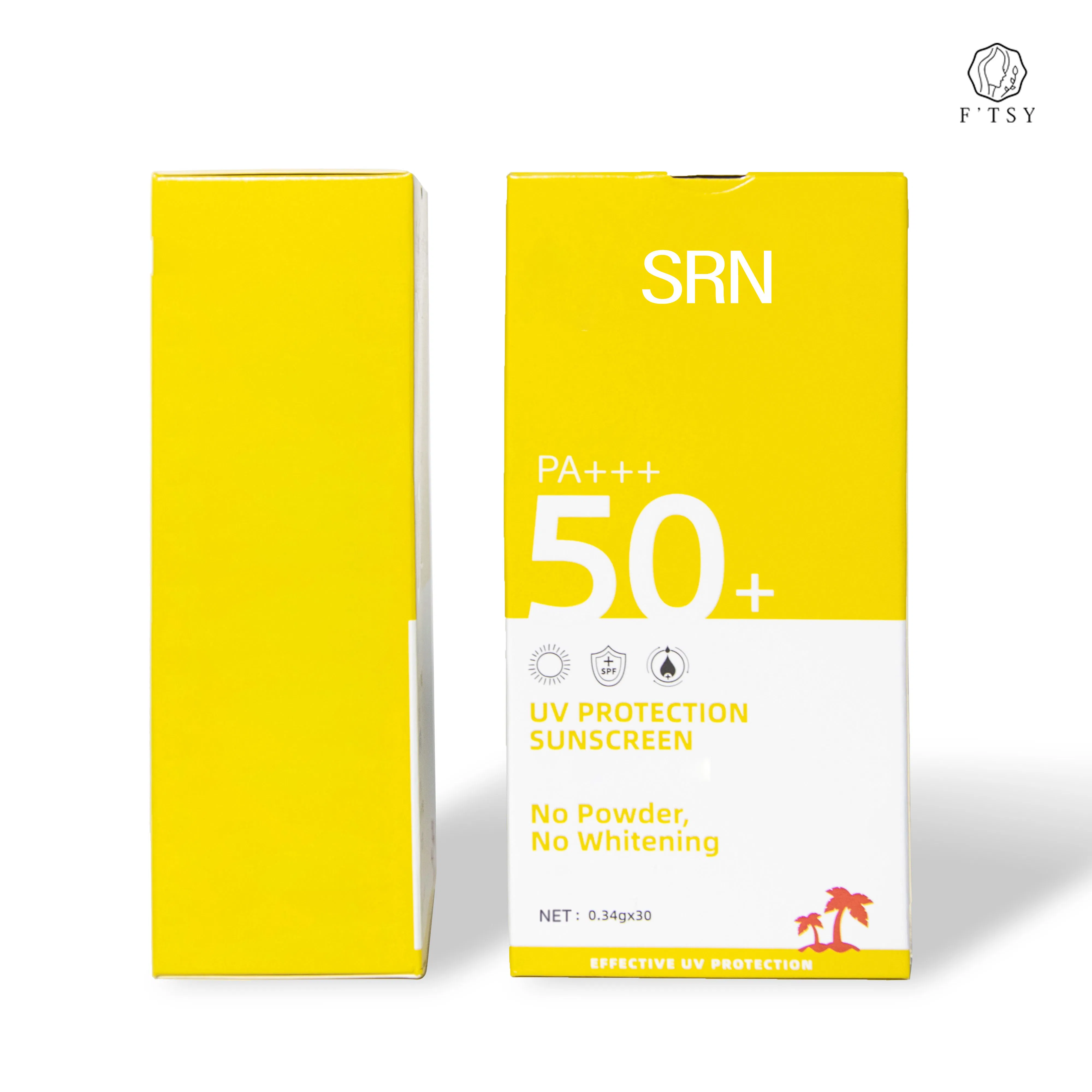 Private Label SPF 50 Capsule Sunscreen Sunblock Travel Size Sunscreen Capsules