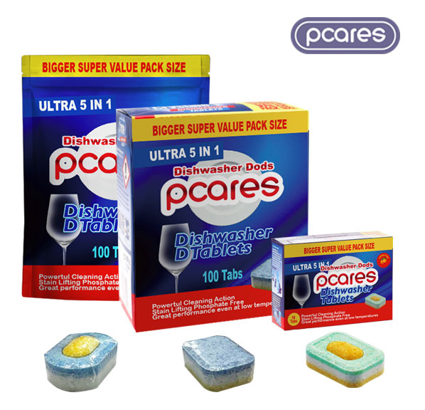 Eco-Friendly Dishwasher Detergent Pods/Dish Washing Tablets /All in One Tablets for Dishwasher