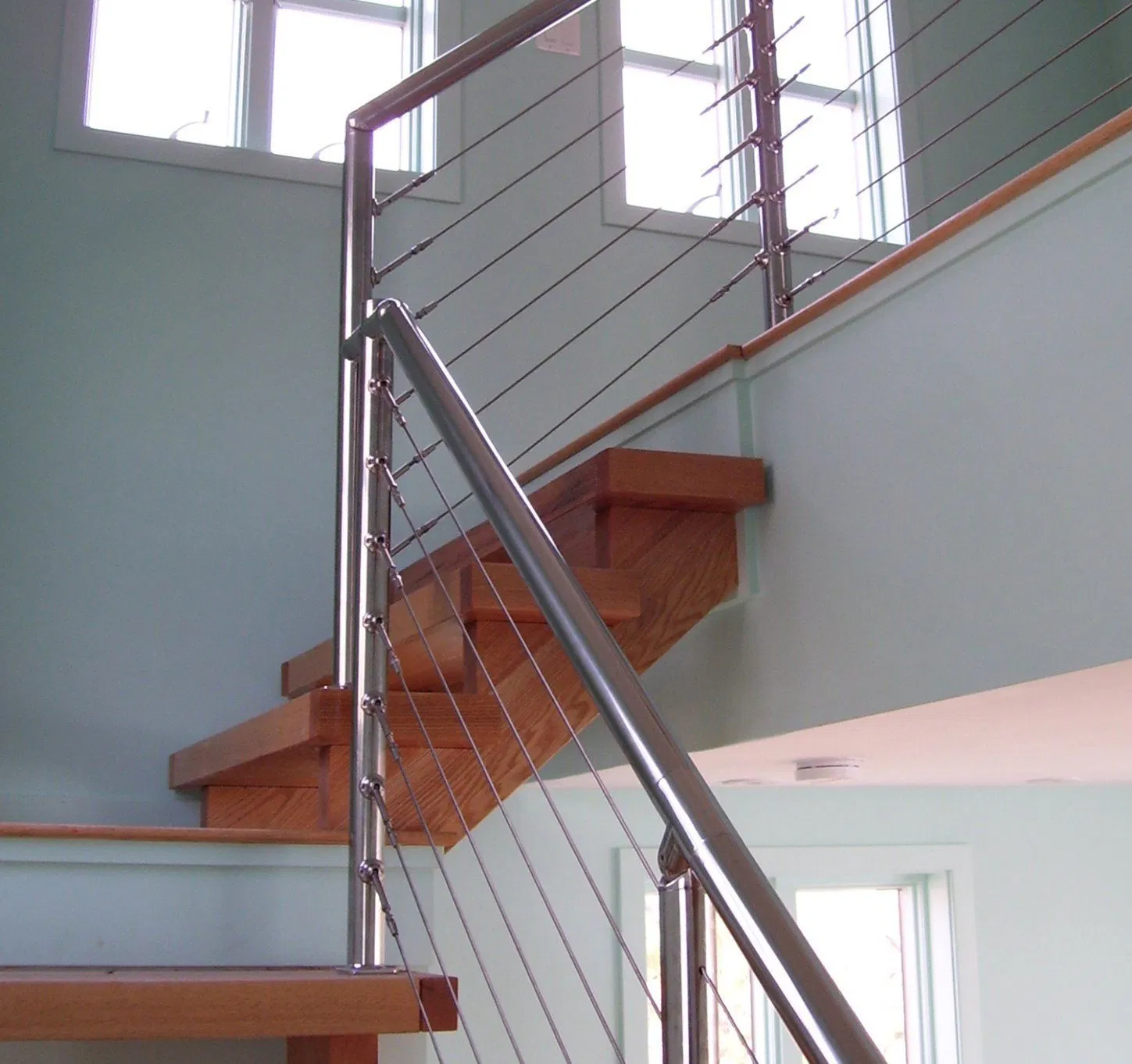 High Quality Indoor Inox Stair Handrail System for Balustrade