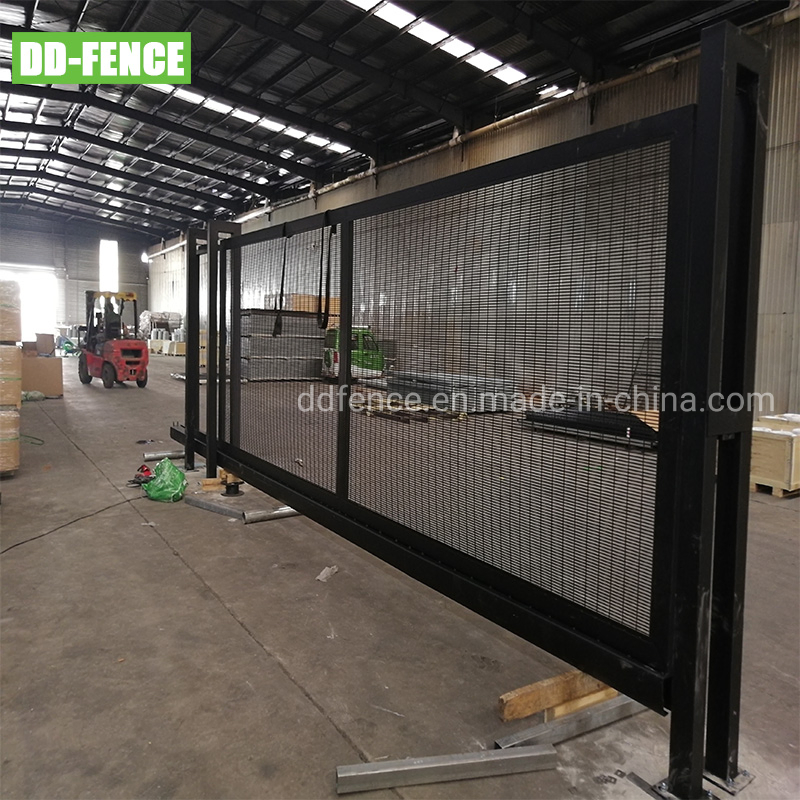 Assemble Type Electric Suspension Sliding Gate, Wrought Iron Gate