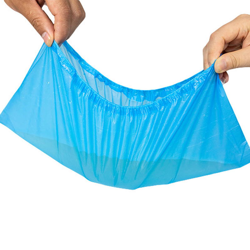 Disposable PE CPE Shoe Cover Waterproof Automatic Shoe Cover