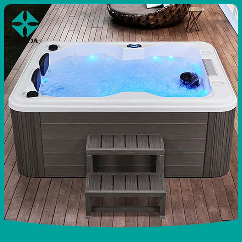 Надувной спа-бассейн с гидромассажем для улицы