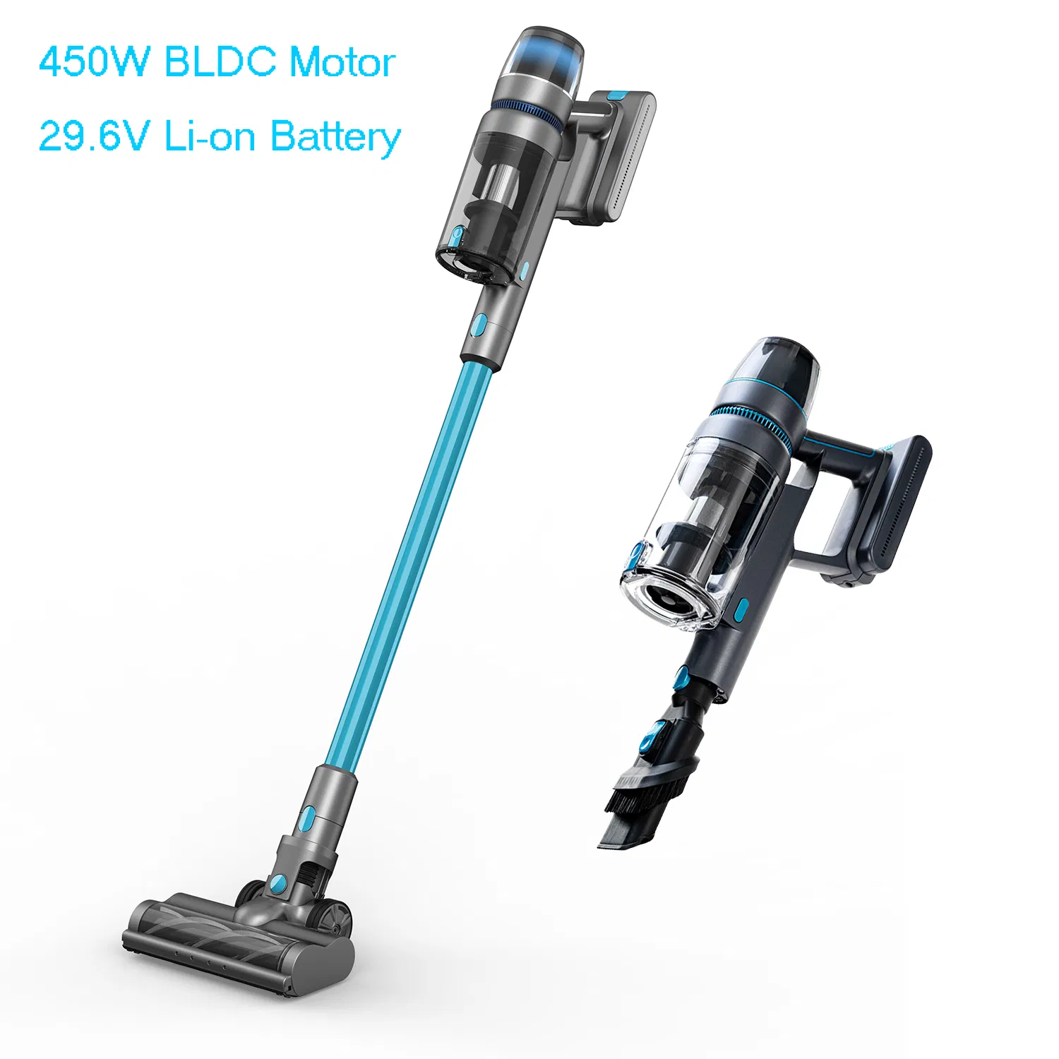 Wet Dry Cordless Vacuum Mop for Home