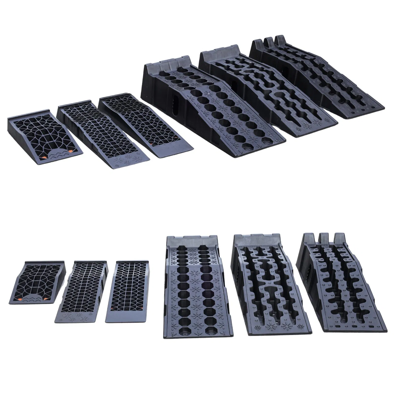 Пластиковые складные пандусы для техобслуживания автомобиля