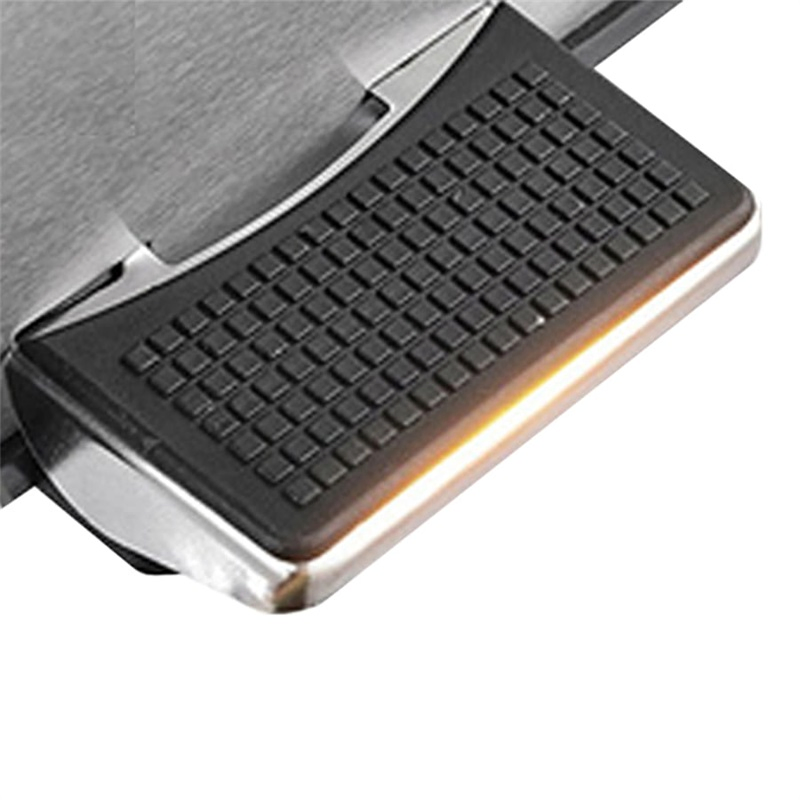 Stainless Steel Trash Waste Containers Garbage Bin with Slogan Stand