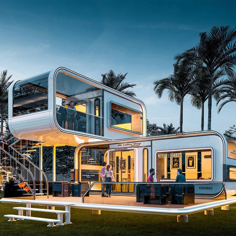 High Quality Prefabricated/Cheap Tiny/Mobile Capsule/Modern Prefab/Modular Container Homes