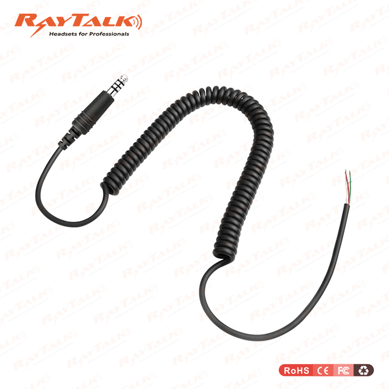 Nexus Plug Adapter Cable Replacement for Helicopter Coiled Wire