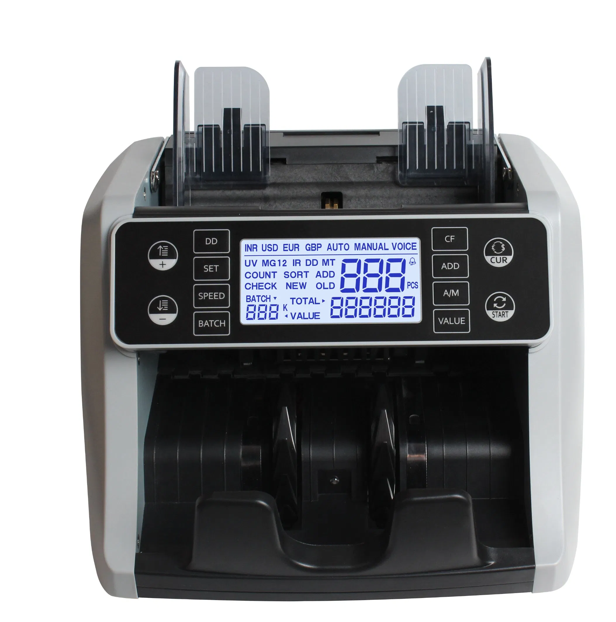 Al-160 Semi- Value Bill Counter Machine Automatic Detection of Counterfeit Banknotes with UV/Mg/IR