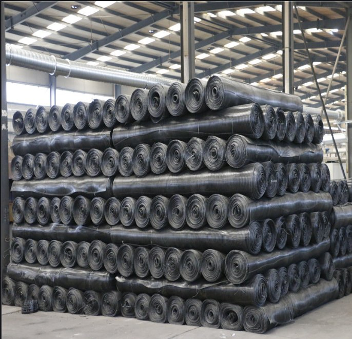 Enhance The Strength of Subgrade Polypropylenematerial Width 1-4m High Tensile Plastic Geogrid for Railway and Highway