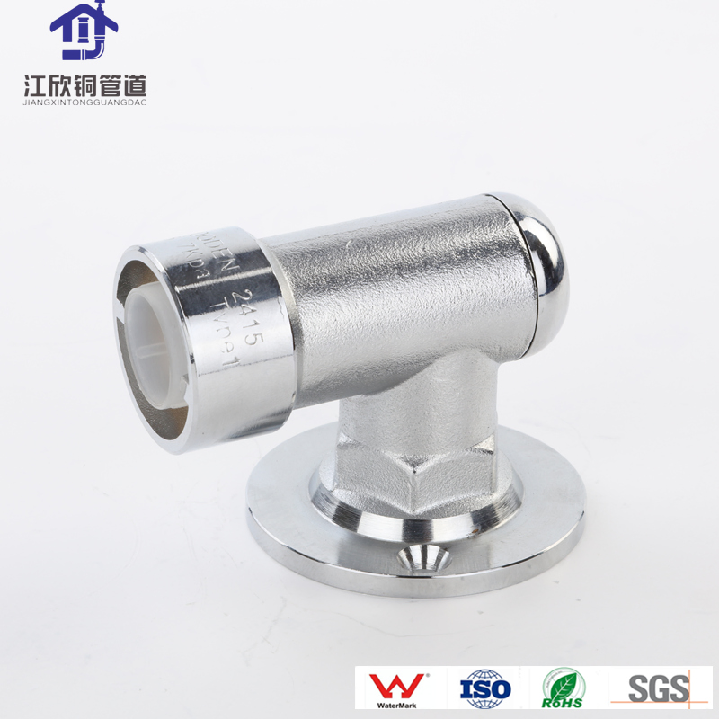 Durable Factory Brass Chrome-Plated Plumbing Fittings Face Basin Faucet