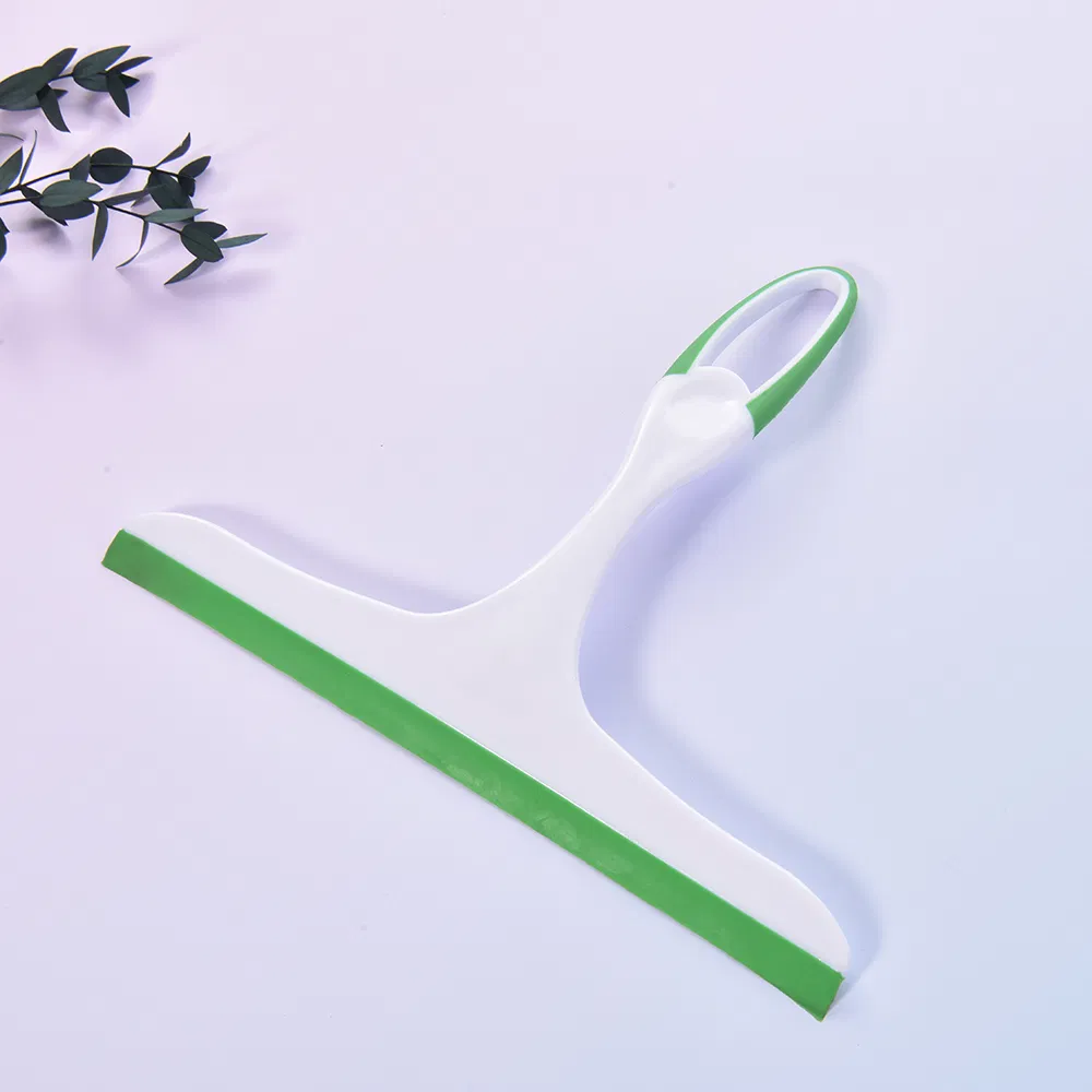 Soft Plastic Window Shower Glass Wiper Streak-Free Handheld Cleaner Squeegee