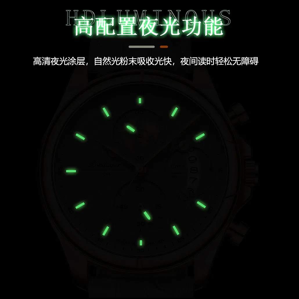 Top Brand Poedagar P989 Business Casual Fashion Men's Waterproof Quartz Watch