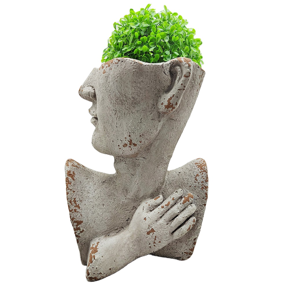 Горшок цветочный уличный декоративный