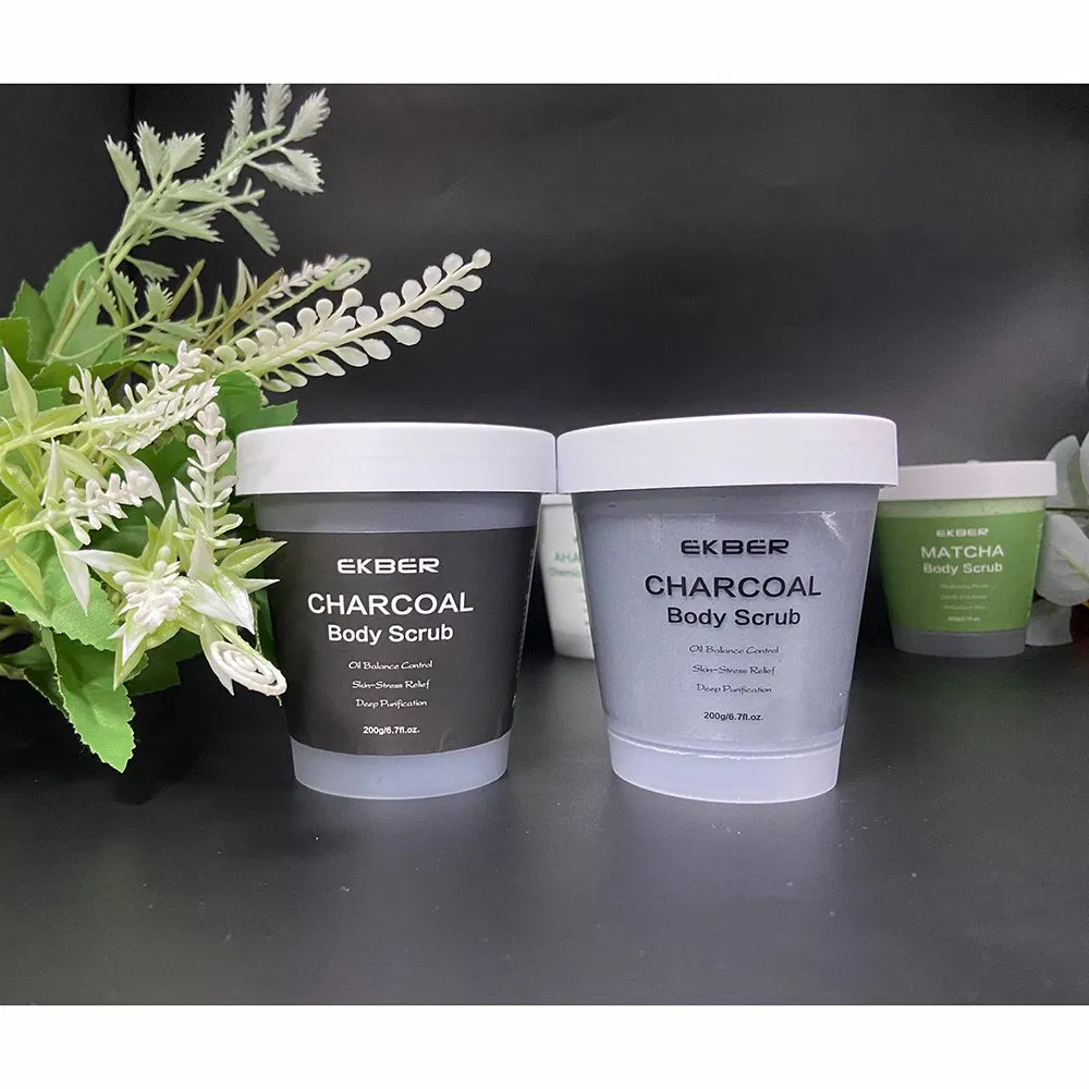 Ultra-Fine Silica Scrub Particles Charcoal Skin Scrub Exfoliation Charcoal Scrub Oil Control Natural Charcoal Body Scrub