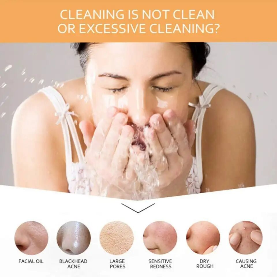 Wholesale Snail Extract Deep Cleansing Anti-Acne Pores Cleanser Face Wash Foam