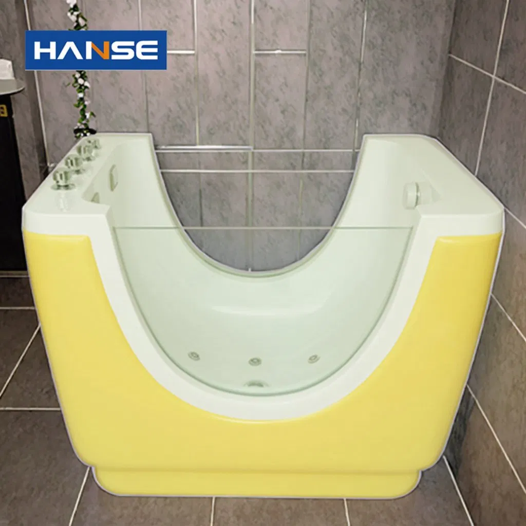 Детская ванна с дизайном из стекла