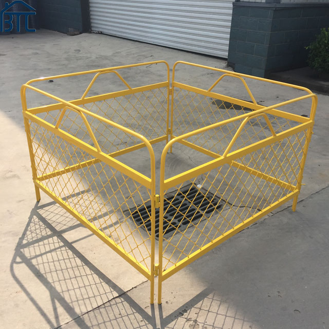 Public Safety Manhole Mesh Guards