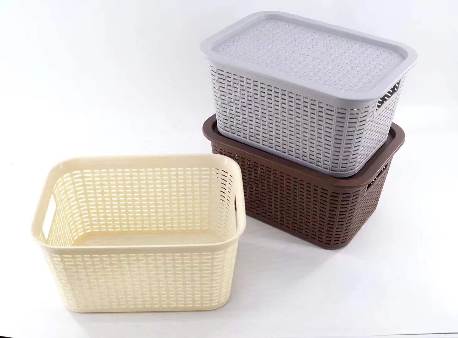 Home Life to Receive Plastic Rattan Basket