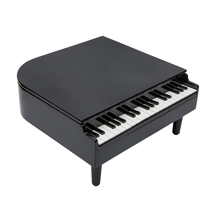 Personalized Design Home Decor Vertical 3-Speed Piano Shape Hi-Fi Speaker Vinyl Record Turntable Player