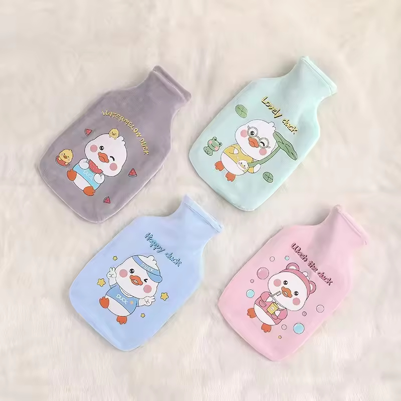 Hot Selling Warm Cartoon Hand Warmer Winter Lovely Plush Hot Water Bag