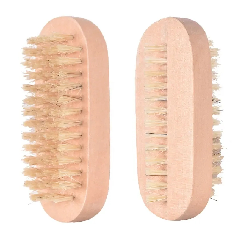 5PCS Wooden Bucket&Nail Brush Bath Gift Set Bath Brush