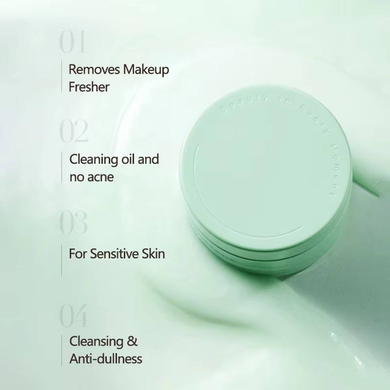 OEM Private Label Natural Organic Eye Facial Makeup Skin Care Remover Face Makeup Cleansing Balm