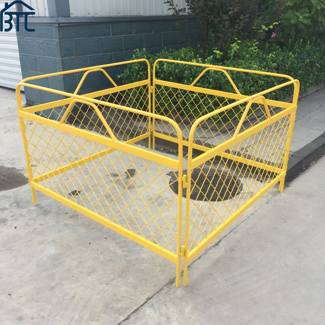 Public Safety Manhole Mesh Guards