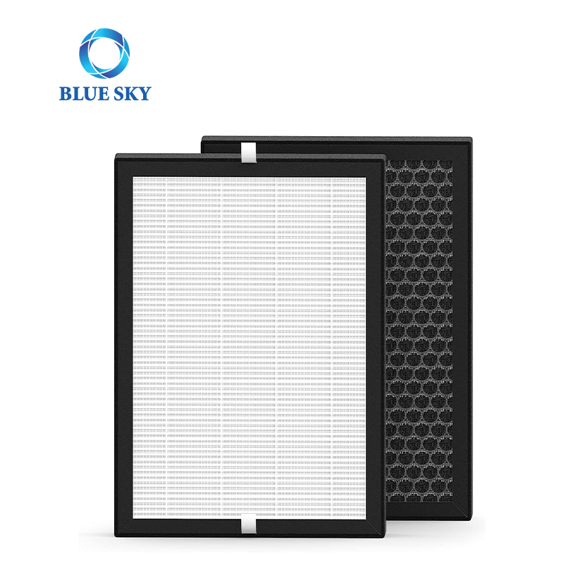 High Efficiency True HEPA Activated Carbon Replacement Filters for Mooka and Koios Azeus Gl-Fs32 Large Multi-Layer Air Purifier
