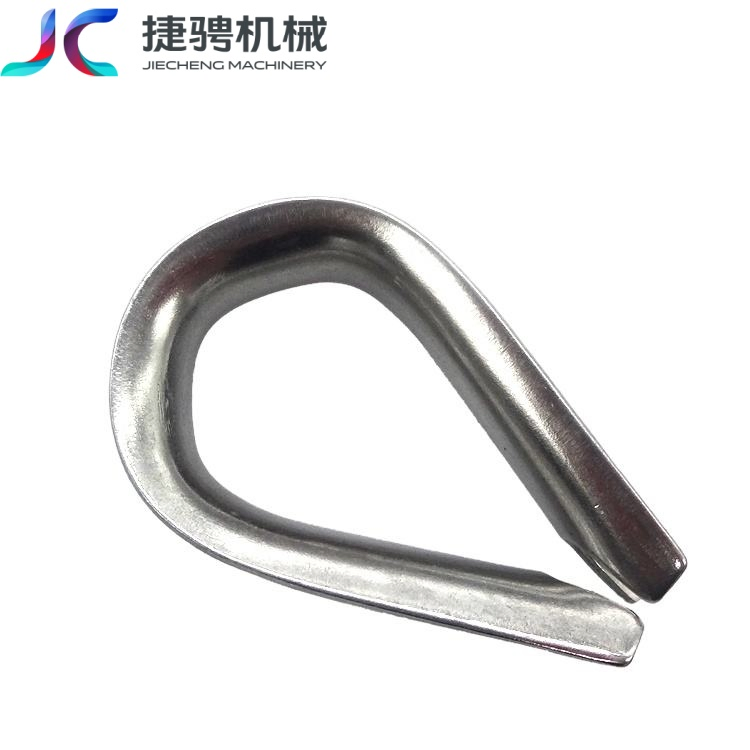 [Chicken Heart Ring] Steel Wire Rope Fastening Accessories, Steel Thimbles for Fibre/Ropes