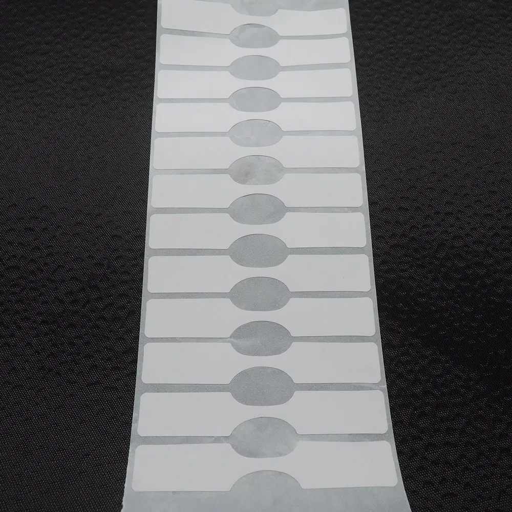 China Factory Custom Gap-Gluing Adhesive Jewelry Label Roll Jewelry Price Label Sticker