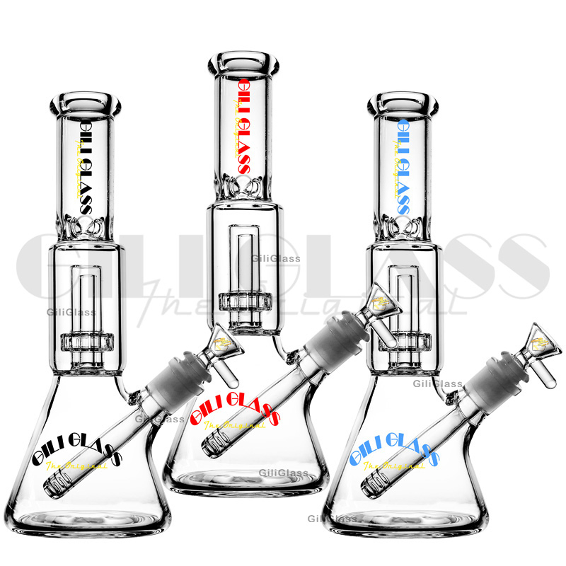 Gili-041 Giliglass 11 Inches Portable Mini Hookah Glass Bubbler Glass Smoking Pipe